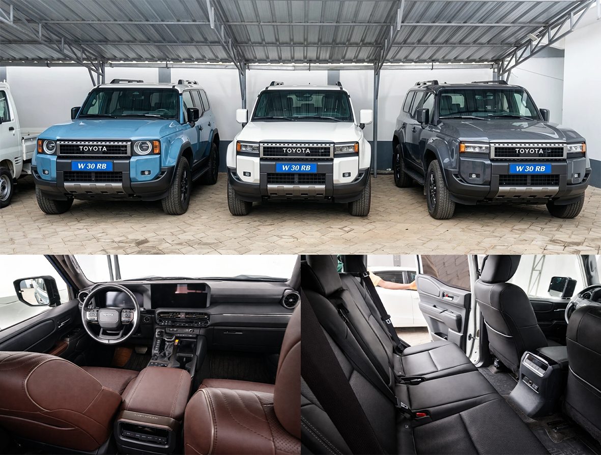 Toyota LAND CRUISER 250 à louer chez Sanko